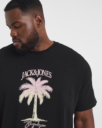 Jack & Jones Almeria Graphic T-Shirt - Black