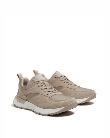 Timberland Voyager Park Low Lace Sneaker - Light Taupe