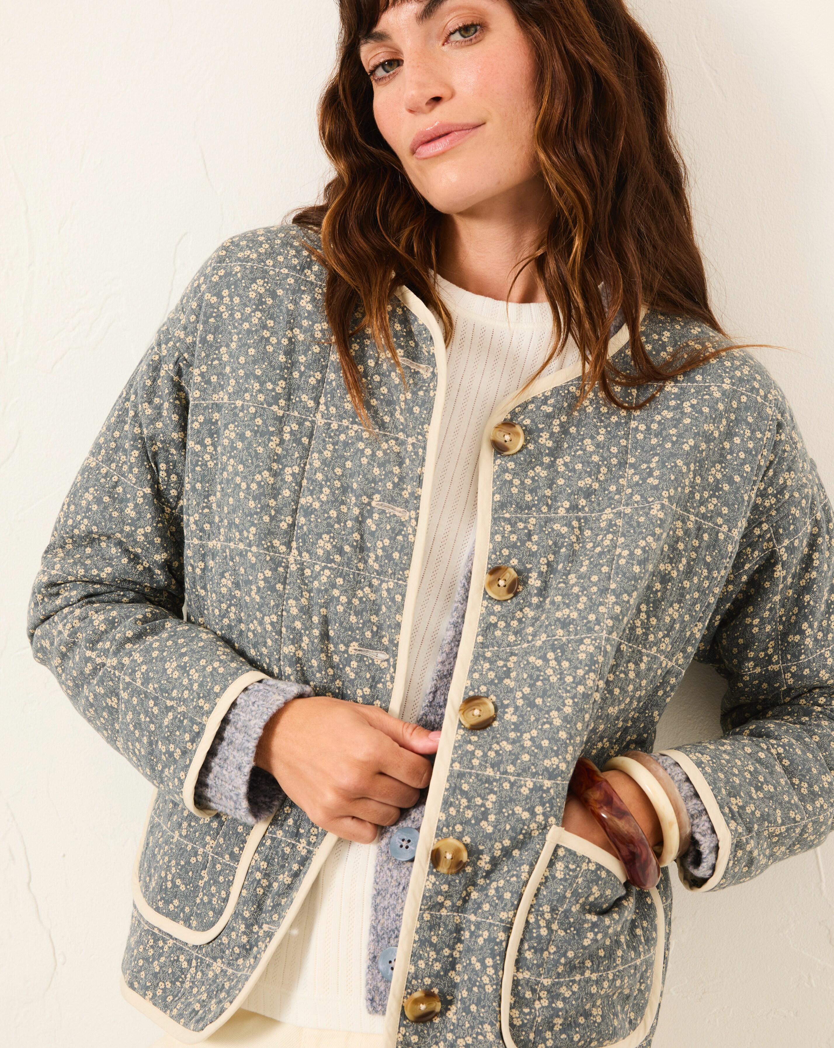 FatFace Milly Ditsy Jacket | Ambrose Wilson
