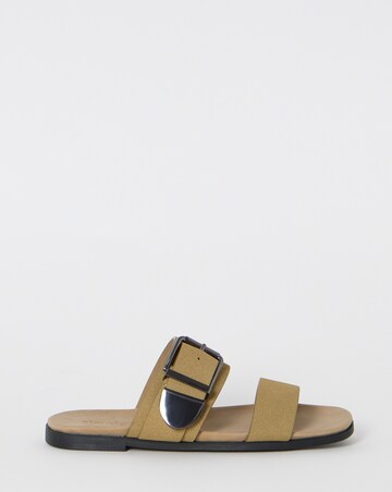 Natasha Buckle Detail Sandals - Extra Wide Fit (EEE)