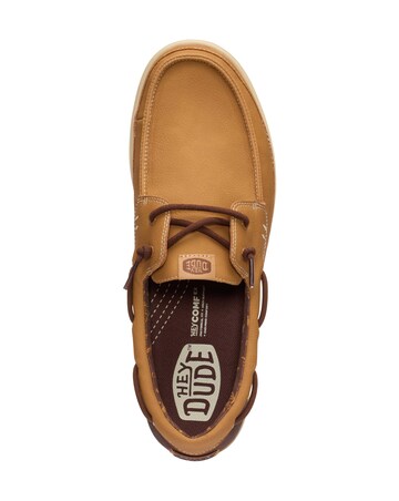 HeyDude Harbor Low Classic Shoe - Brown
