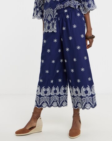 Embroidered Trouser