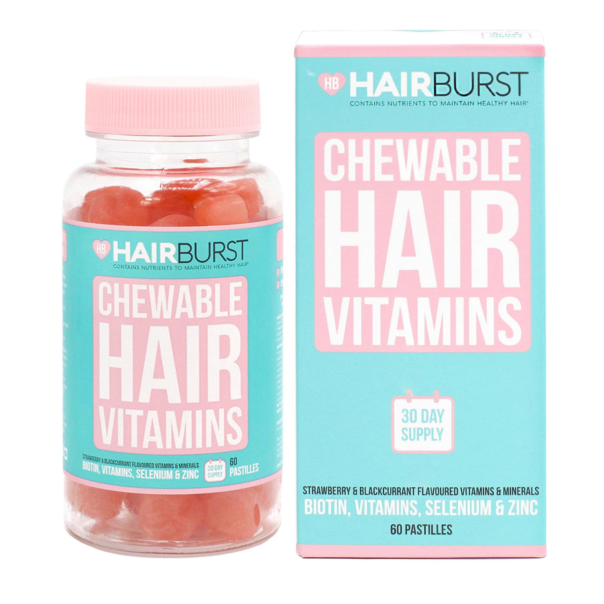Chewable hair product