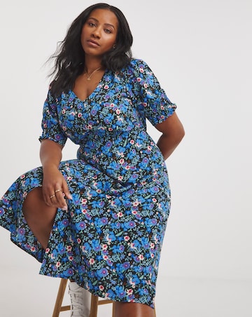 Joe Browns Phoebe Vintage Floral Midi Dress