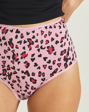 Pretty Secrets (6 Pack) Cotton Full Fit Brief Knickers