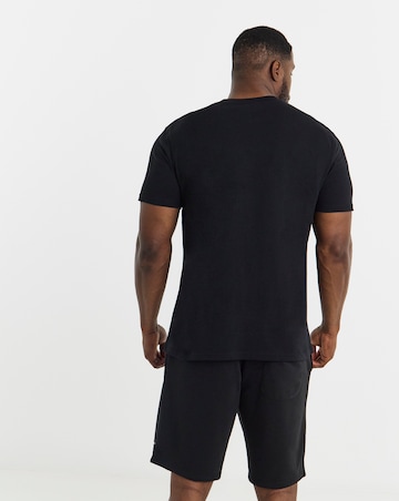 Jack & Jones Brandon Logo T-Shirt & Short Set - Black