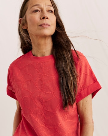 Julipa Woven Jersey Mix T-Shirt