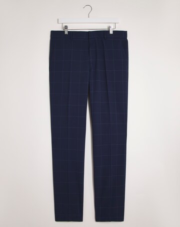 BOSS Slim Fit Check Suit Trouser