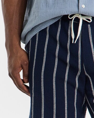 Jack & Jones Coba Stripe Short - Navy