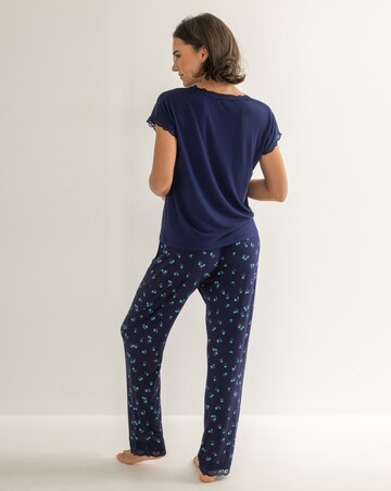 Pour Moi Sofa Loves Lace Tshirt And Trouser PJ Set