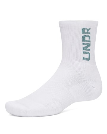 Under Armour 3-Maker 3 Pack Mid Crew Socks