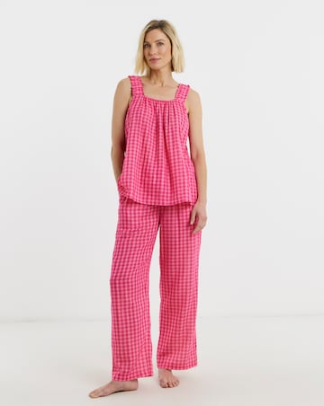 Pretty Secrets Gingham Cami Pyjama Set