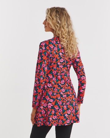 Joe Browns Floral Button Detail Jersey Tunic