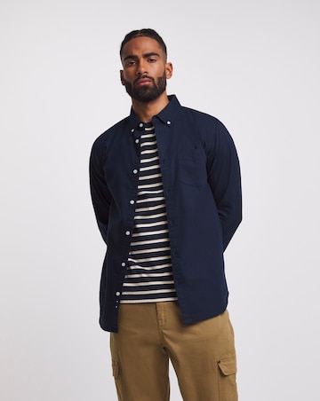 Long Sleeve Oxford Shirt Long