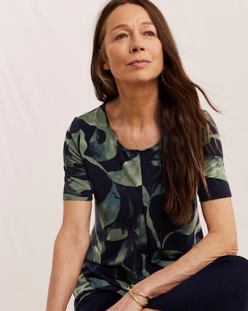 Julipa Petite Printed Jesey Tunic