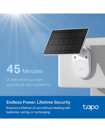TP-Link Tapo Solar-Powered 2K Security Camera Kit