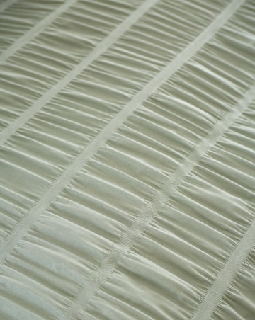 Catherine Lansfield Seersucker Duvet Cover Set