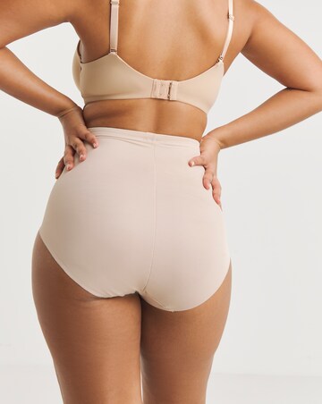 Naomi&Nicole Unbelievable Comfort Firm Control Waistline Brief Beige