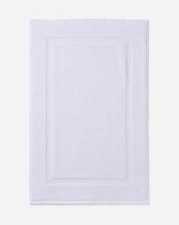 EGYPTIAN COTTON BATHMAT - White