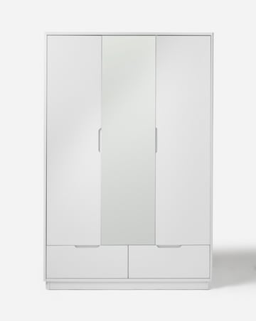 Ellia 3 Door Wardrobe with Mirror