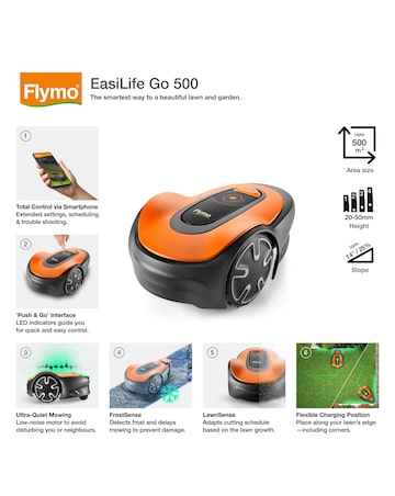 Flymo EasiLife GO 500 Robotic Lawnmower