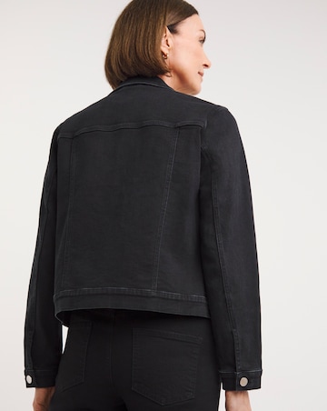 Black Western Denim Jacket