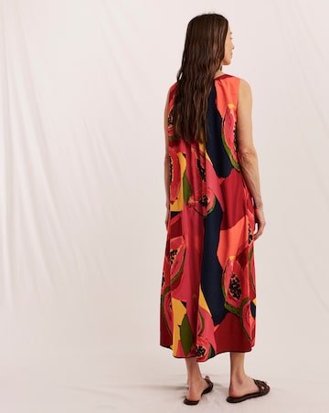 Julipa Printed Reversible Midi Dres