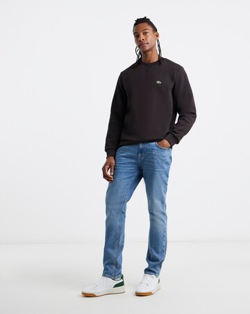 Lacoste Classic Crew Neck Sweatshirt - Brown