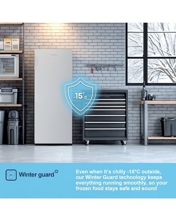 Fridgemaster MTZ55153E Upright Freezer E Rated