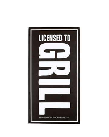 Santa Barbara BBQ Accessories Gift Set