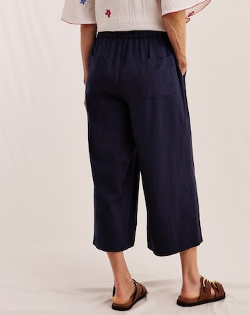 Julipa Petite Cropped Linen Trousers