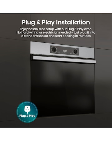 Hisense Hi2 Built In Electric Plug & Play Oven - Stainless Steel