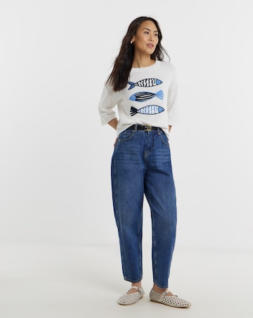Embroidered Knitted Jumper