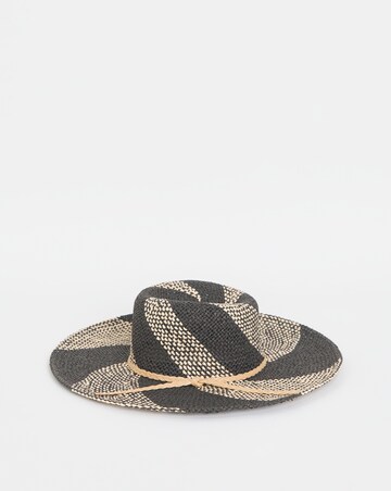 Mono Swirl Sun Hat