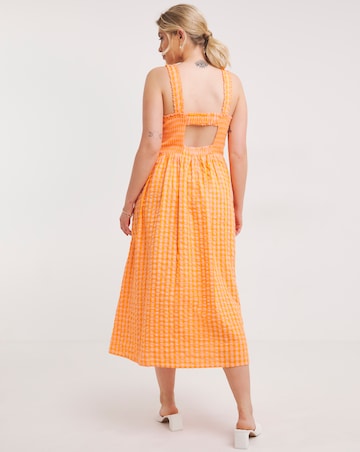 Nobody's Child Dionne Gingham Midi Dress