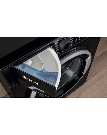 Hotpoint NSWM965CBSUKN, 9kg, 1600rpm Washing Machine - Black