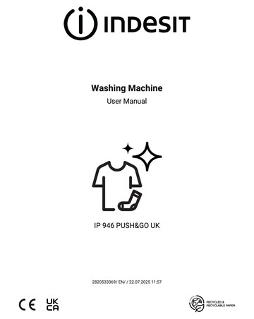 Indesit IP 946 Push & Go Washing Machine - White