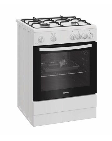 Indesit I6GGMMW/UK 60cm Gas Single - White + Installation