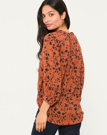 Fatface Beckett Animal Blouse