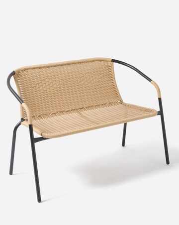 Rattan Bench
