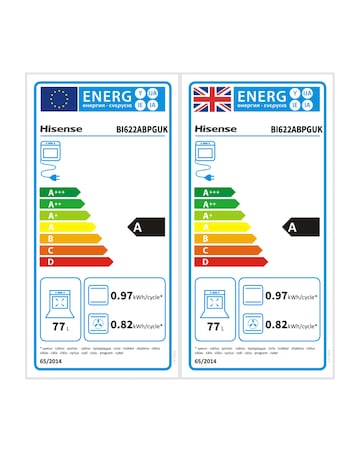 Hisense Hi2 Built In Electric Plug & Play Oven - Black