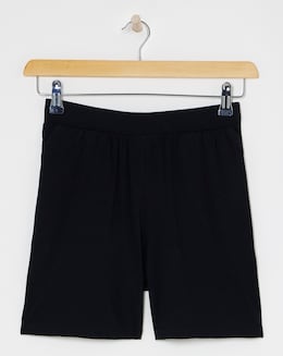 Black Jersey Shorts
