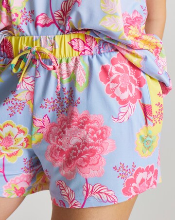 Figleaves Floral Pyjama Shorts Set