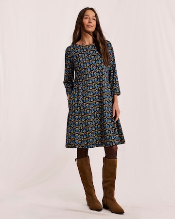 Julipa Pure Cotton Printed Jersey Dress