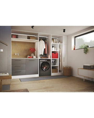 Hoover H-WASH 350 H3WPS4116TAMBR80, 11kg, Washing Machine - Graphite
