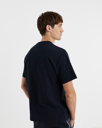 Lacoste Short Sleeve Colourblock T-Shirt - Black