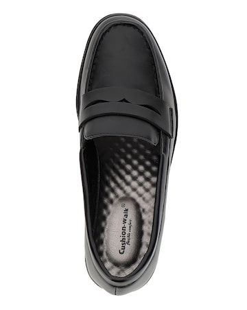 Cushion Walk Low Wedge Loafers Wide E Fit