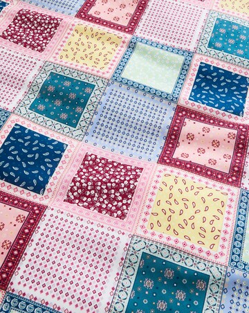 Julipa Natalie Patchwork Cotton Blend Duvet Set