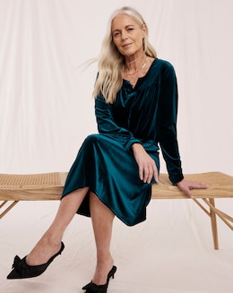 Julipa Velvet Shift Dress