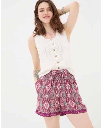 FatFace Flippy Detail Paisley Short